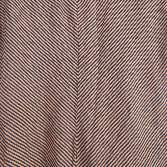 Women's Brooks Brothers Terracotta Orange & Navy Blue T Shirt, Size S - Picture 14 of 14